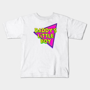 Daddy's Little Boy Kids T-Shirt